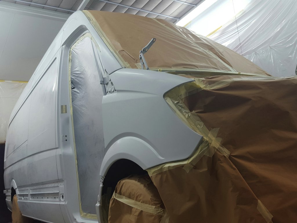 Mercedes Sprinter LWB full respray